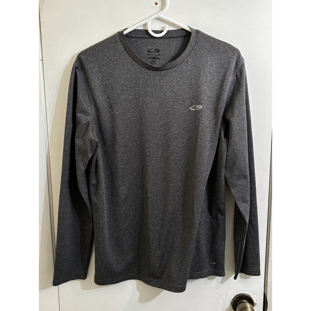 Men's C9 Champion Long Sleeve T-Shirts Medium Blue & Gray - Picture 5 of 8